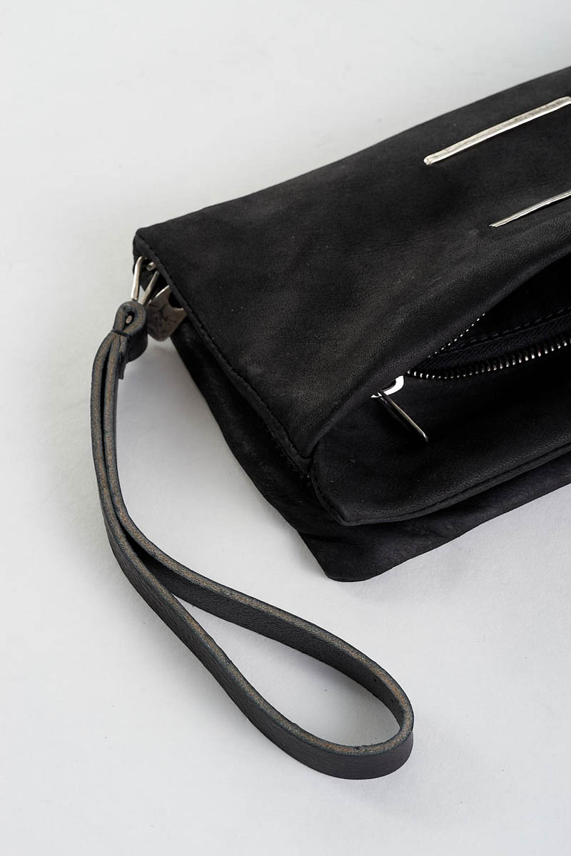 daniele basta leather and silver bags - DETAIL